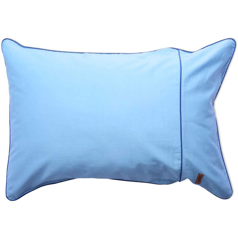 Kip&Co Glow In Blue Bamboo Cotton Pillowcases Standard 2 Piece Set image number 0
